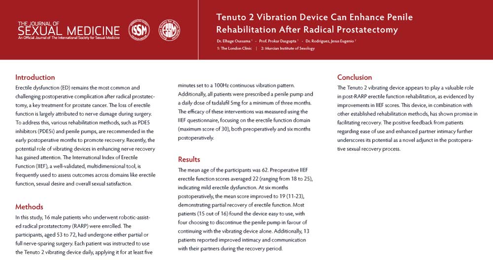 Enhance Penile Rehabilitation after Radical Prostatectomy