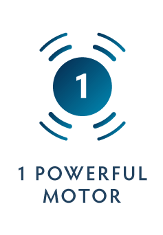 1 powerful motor